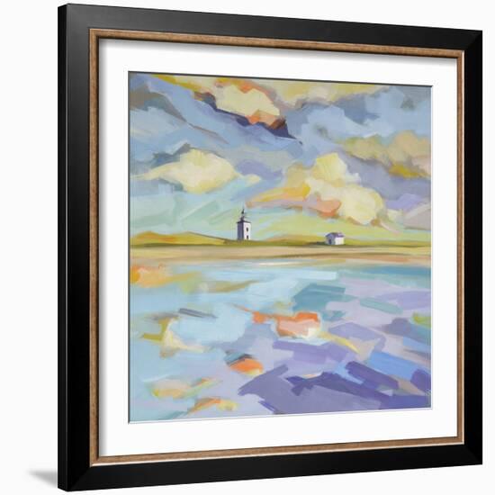 Seascape Triptych (center)-Kim McAninch-Framed Art Print