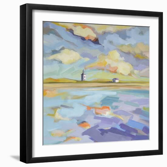 Seascape Triptych (center)-Kim McAninch-Framed Art Print