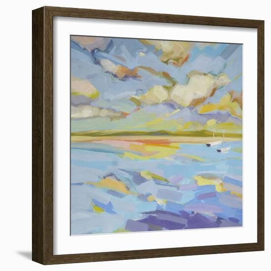 Seascape Triptych (right)-Kim McAninch-Framed Art Print