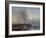 Seascape with Boats and Figures-Jock Wilson-Framed Giclee Print