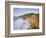 Seascape with Cliffs, San Mateo County, CA-Shmuel Thaler-Framed Photographic Print