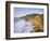 Seascape with Cliffs, San Mateo County, CA-Shmuel Thaler-Framed Photographic Print