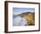 Seascape with Cliffs, San Mateo County, CA-Shmuel Thaler-Framed Photographic Print