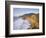 Seascape with Cliffs, San Mateo County, CA-Shmuel Thaler-Framed Photographic Print