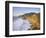 Seascape with Cliffs, San Mateo County, CA-Shmuel Thaler-Framed Photographic Print