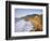 Seascape with Cliffs, San Mateo County, CA-Shmuel Thaler-Framed Photographic Print