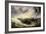 Seascape with Wreckage-John Wilson Carmichael-Framed Giclee Print