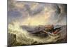 Seascape with Wreckage-John Wilson Carmichael-Mounted Giclee Print