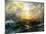 Seascape-Thomas Moran-Mounted Art Print