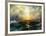 Seascape-Thomas Moran-Framed Art Print