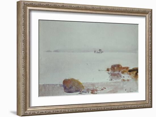 Seascape-Childe Hassam-Framed Giclee Print