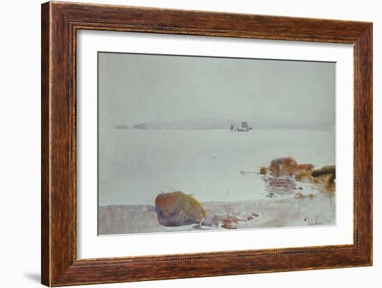 Seascape-Childe Hassam-Framed Giclee Print