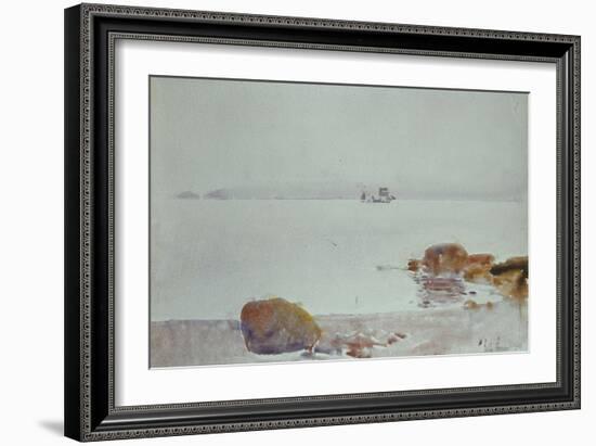 Seascape-Childe Hassam-Framed Giclee Print