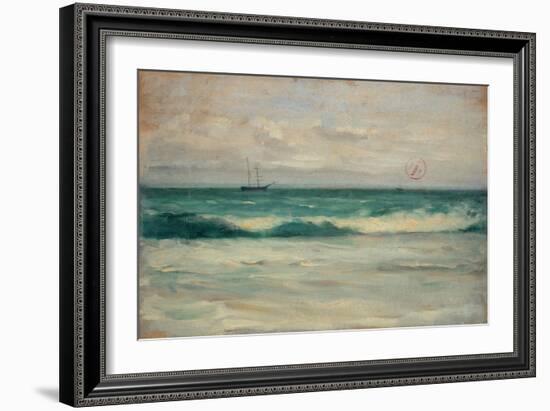 Seascape-Demetrio Cosola-Framed Art Print