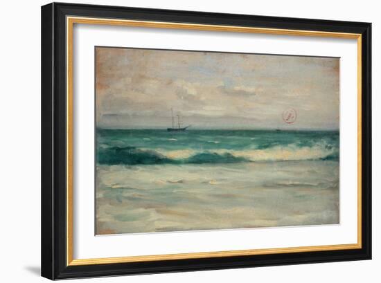 Seascape-Demetrio Cosola-Framed Art Print