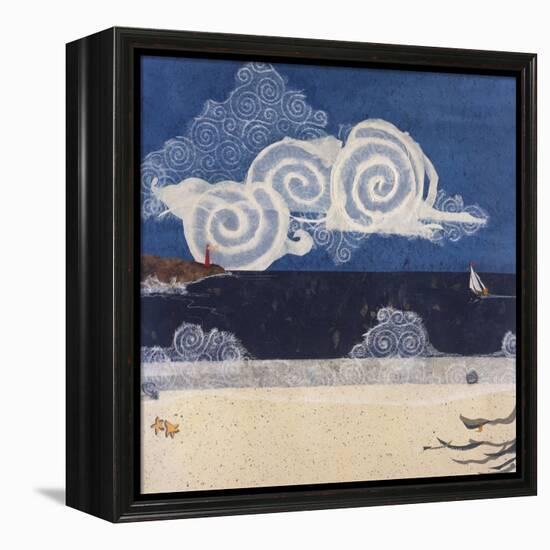 Seascape-Susan Gillette-Framed Premier Image Canvas