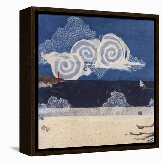Seascape-Susan Gillette-Framed Premier Image Canvas