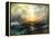 Seascape-Thomas Moran-Framed Stretched Canvas