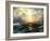 Seascape-Thomas Moran-Framed Art Print