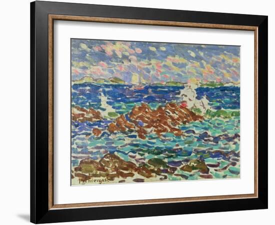 Seascape-Maurice Brazil Prendergast-Framed Giclee Print