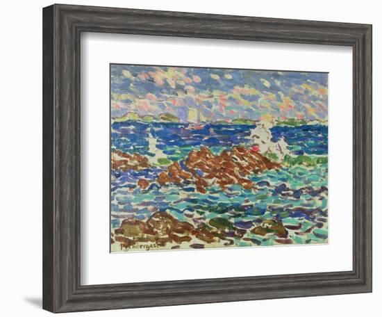 Seascape-Maurice Brazil Prendergast-Framed Giclee Print