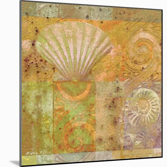 Seashell Collage-Pierre Fortin-Mounted Art Print