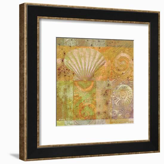 Seashell Collage-Pierre Fortin-Framed Art Print