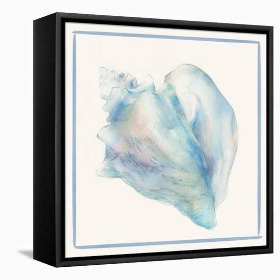 Seashell Serenade I-Lily K-Framed Stretched Canvas