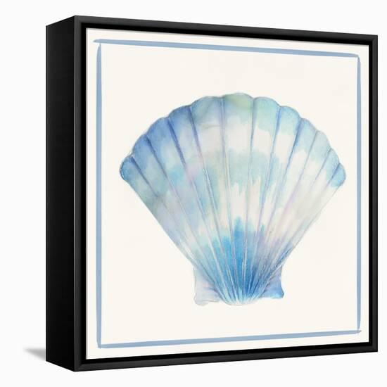 Seashell Serenade III-Lily K-Framed Stretched Canvas