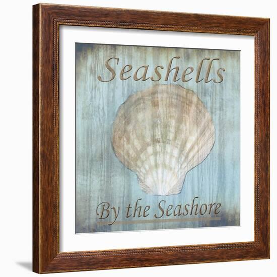 Seashells by the Seashore II-Karen Williams-Framed Giclee Print