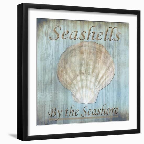 Seashells by the Seashore II-Karen Williams-Framed Giclee Print