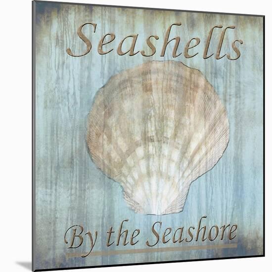 Seashells by the Seashore II-Karen Williams-Mounted Giclee Print