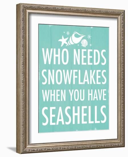 Seashells-Anna Quach-Framed Art Print