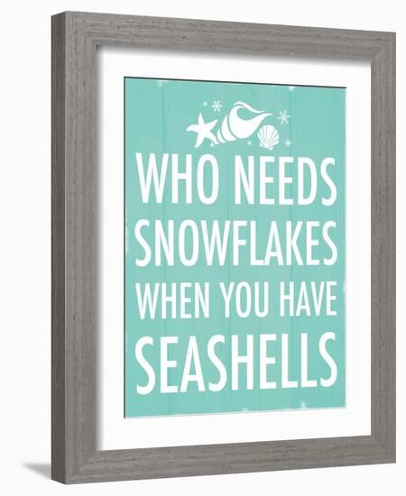 Seashells-Anna Quach-Framed Art Print