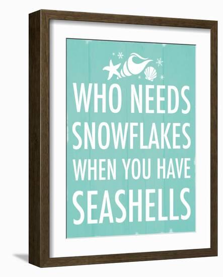 Seashells-Anna Quach-Framed Art Print