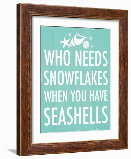 Seashells-Anna Quach-Framed Art Print