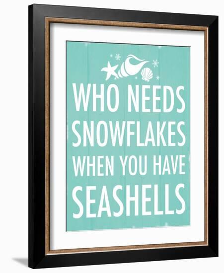 Seashells-Anna Quach-Framed Art Print