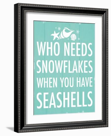 Seashells-Anna Quach-Framed Art Print