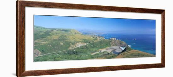 Seashore Along Highway 1, Mendocino County, Northern California-null-Framed Photographic Print