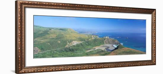 Seashore Along Highway 1, Mendocino County, Northern California-null-Framed Photographic Print