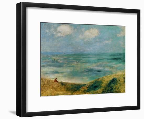 Seashore at Guernsey, 1883-Pierre-Auguste Renoir-Framed Premium Giclee Print
