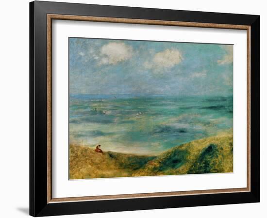 Seashore at Guernsey, 1883-Pierre-Auguste Renoir-Framed Premium Giclee Print