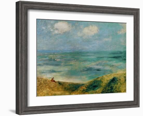 Seashore at Guernsey, 1883-Pierre-Auguste Renoir-Framed Giclee Print