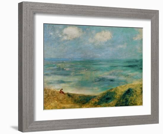 Seashore at Guernsey, 1883-Pierre-Auguste Renoir-Framed Giclee Print