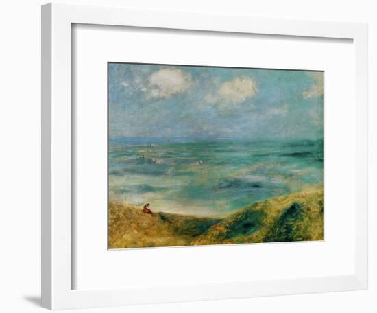 Seashore at Guernsey, 1883-Pierre-Auguste Renoir-Framed Giclee Print