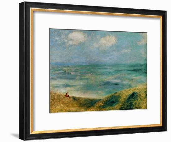 Seashore at Guernsey, 1883-Pierre-Auguste Renoir-Framed Giclee Print