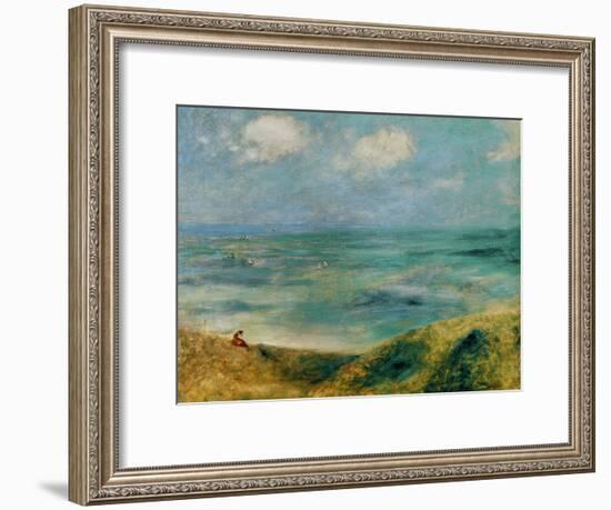 Seashore at Guernsey, 1883-Pierre-Auguste Renoir-Framed Giclee Print