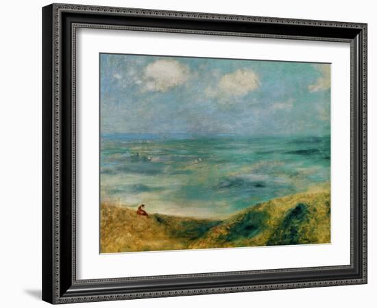 Seashore at Guernsey, 1883-Pierre-Auguste Renoir-Framed Giclee Print