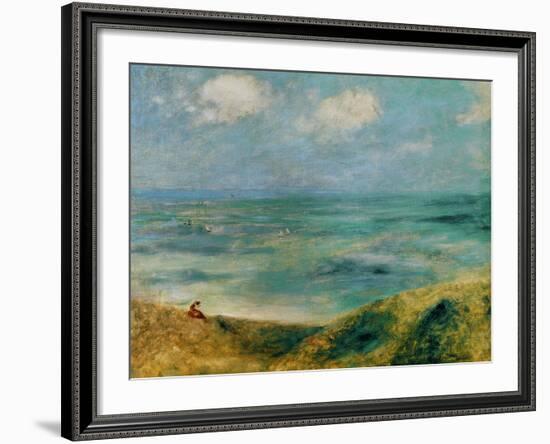 Seashore at Guernsey, 1883-Pierre-Auguste Renoir-Framed Giclee Print