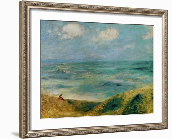 Seashore at Guernsey, 1883-Pierre-Auguste Renoir-Framed Giclee Print